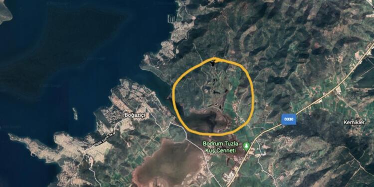 Ağaoğlu, Mandalya Körfezi’ne adeta çöktü