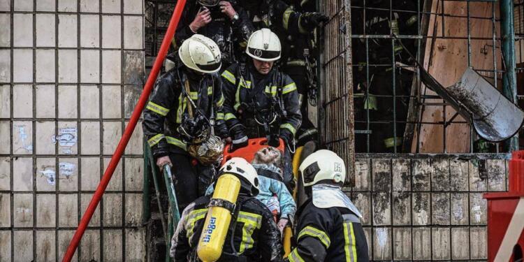 Rusya-Ukrayna Savaşı: Kiev’de bombardımanda 2 kişi hayatını kaybetti