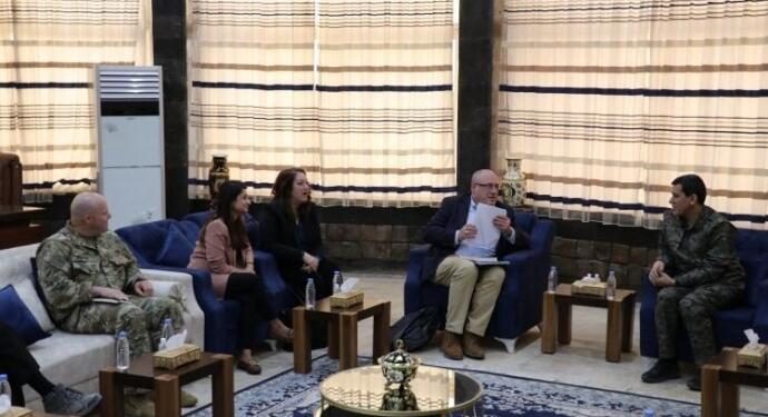 Mazlum Ebdi, ABD ve BM yetkilileriyle görüştü