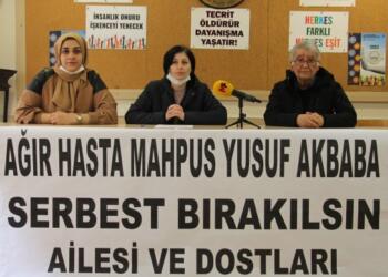 Tedavi hakkı engellenen hasta tutuklu için serbest bırakılması çağrısı