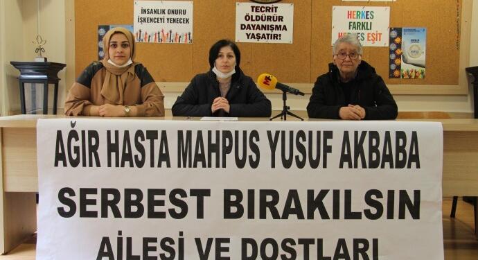 Tedavi hakkı engellenen hasta tutuklu için serbest bırakılması çağrısı