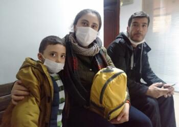 İşten çıkarıldığı için eylem yapan Keskin ailesiyle gözaltına alındı