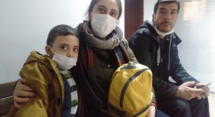 İşten çıkarıldığı için eylem yapan Keskin ailesiyle gözaltına alındı