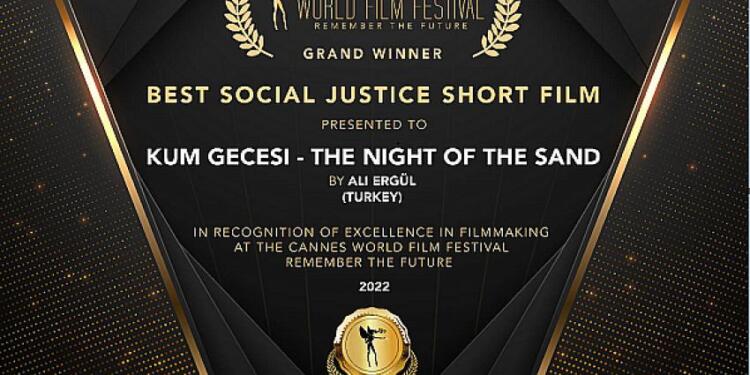Kumun Gecesi’ne Cannes World Film Festival’inden ödül