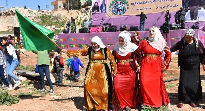 Kuzey ve Doğu Suriye’de 8 Mart kutlamaları: Birlikte devrimimizi savunacağız ve topraklarımızı özgürleştireceğiz