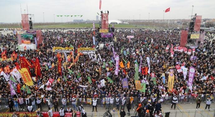 ‘Bütün ezilenleri ve yoksulları alana çağırıyoruz’