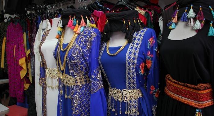 Newroz öncesi yöresel kıyafetlere ilgi büyük