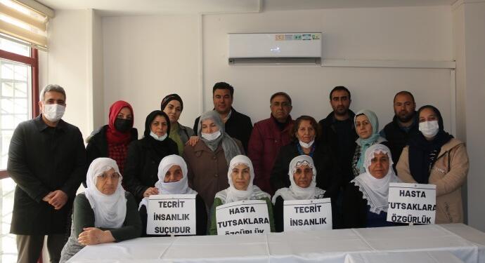 ‘Hasta tutuklular tedavi için acilen evlerine gönderilsin’