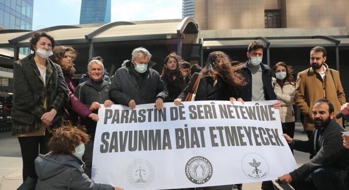 Avukatlardan Van, İmzir, İstanbul, Mersin ve Urfa’da savunma hakkı için eylem: Alişan Şahin’i serbest bırakın