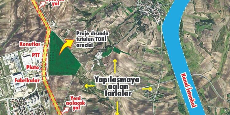 TOKİ kolları sıvadı: 260 milyon TL’ye Kanal İstanbul manzaralı konutlar inşa edilecek