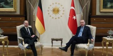 Almanya Şansölyesi Scholz Ankara’da: Ateşkes konusunda hemfikiriz