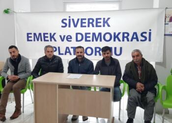 Siverek Emek ve Demokrasi Platformu kuruldu