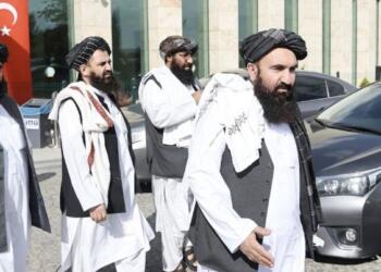 Taliban heyeti 12 Mart 2022'de Antalya Diplomasi Forumu'na katıldı