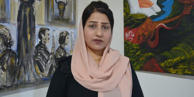 Engeline sanat ile direndi