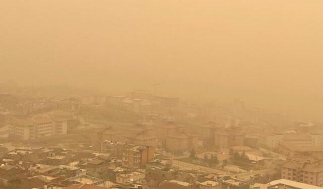 Şırnak ve Midyat toz altında