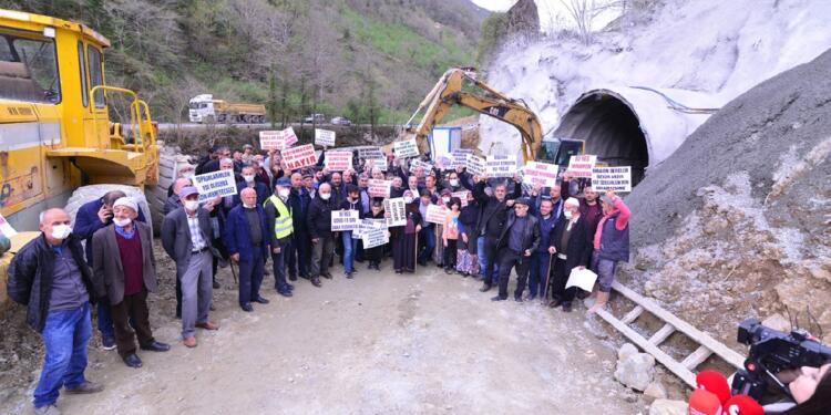 Araklı halkı HES’e karşı ayaklandı
