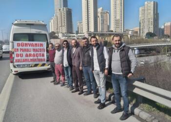 Servis şoförlerinden akaryakıt zamlarına tepki