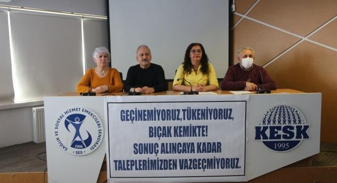 SES sağlık örgütleri ile Mayıs ayında miting düzenleyecek