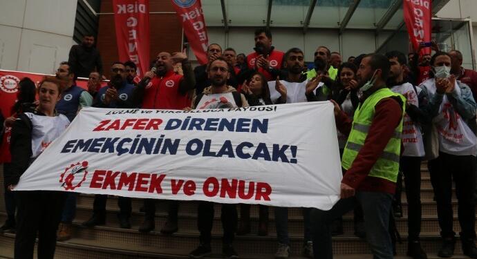 Çiğli’de işçiler 5 gündür direniyor