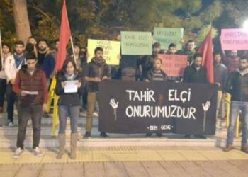 Onlarca öğrenciye 8 yıl sonra dava: Soma madencileri, Roboski ve Tahir Elçi için açıklama yaptılar