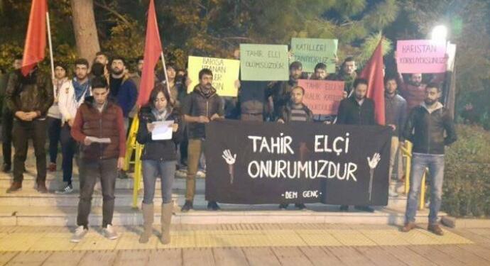 Onlarca öğrenciye 8 yıl sonra dava: Soma madencileri, Roboski ve Tahir Elçi için açıklama yaptılar