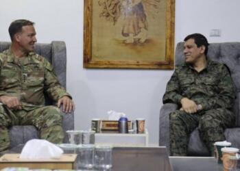 Mazlum Ebdi ABD’nin yeni ortadoğu generali ile görüştü