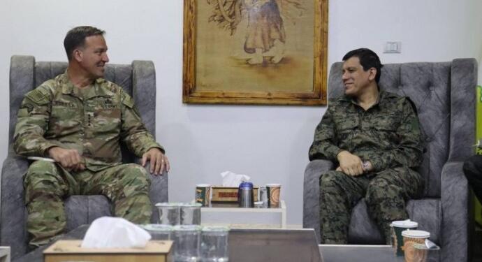 Mazlum Ebdi ABD’nin yeni ortadoğu generali ile görüştü