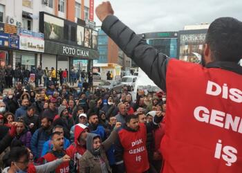 Çiğli’de grev 6’ıncı gününde: Sadaka değil toplu sözleşme