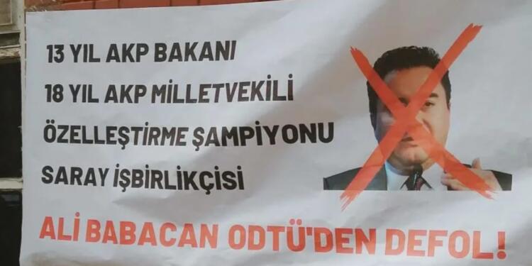 Babacan’ın ODTÜ’deki etkinliğine üniversiteliler izin vermedi