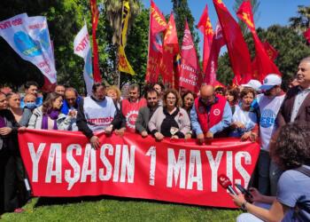 DİSK, KESK, TMMOB ve TTB’den 1 Mayıs’ta katledilenler için anma