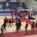 Polislerin basket maçında polis önce hakeme ardından seyirciye saldırdı