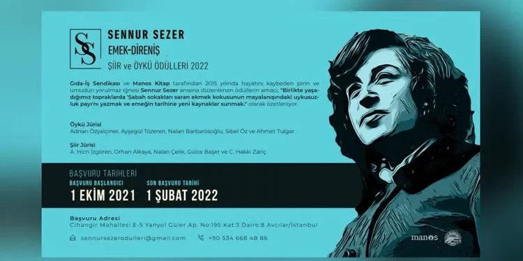 Sennur Sezer Emek-Direniş Şiir ve Öykü Ödülleri’nin sahipleri belli oldu