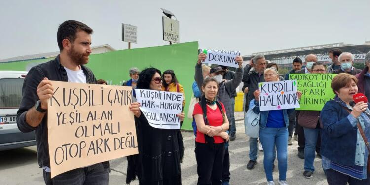 Kuşdili Çayırı’na yapılacak rant projesine yurttaşlar tepkili