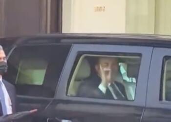 Uruguay’da Ermenilerden protesto: Çavuşoğlu bozkurt işareti yaptı