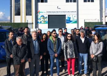 Ekomed işçileri eylemlerini sürdürdü