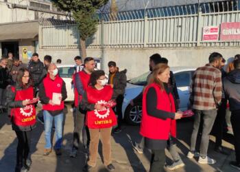 DİSK tersaneler bölgesinde işçileri 1 Mayıs’a çağırdı