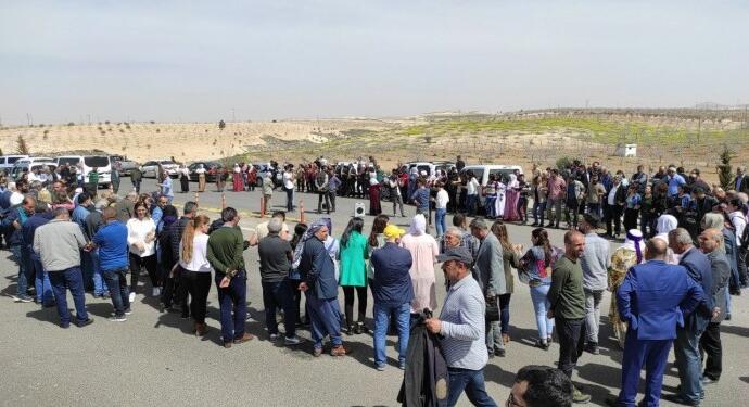 Çok sayıda kentten Öcalan’ın doğum günü için Amara’ya aktılar