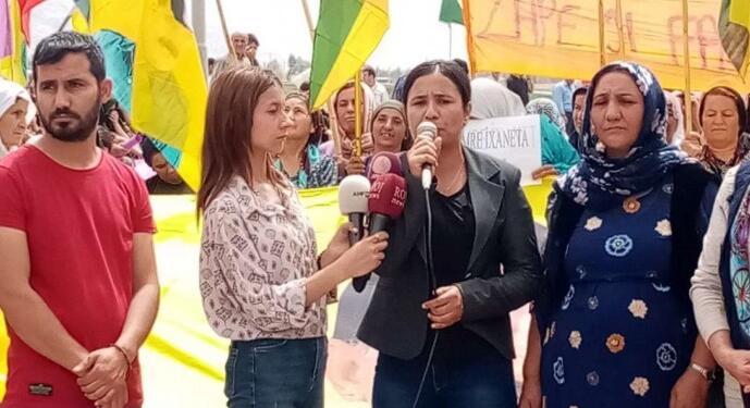 Maxmur’da operasyona karşı yürüyüş