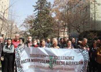 ’70 yaşındaki hasta tutuklu Çam, tahliye edilsin!’