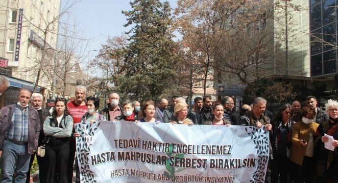 ’70 yaşındaki hasta tutuklu Çam, tahliye edilsin!’