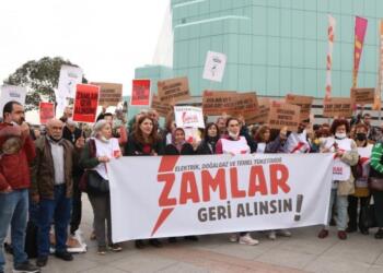 Şişli’de boş tencere eylemi: Zamlar geri alınsın