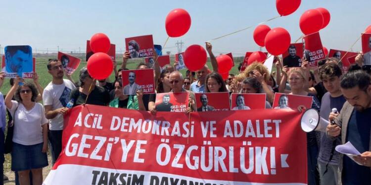 Gezi Direnişinin 9. yılında tutuklulara destek: Biz gezici siz gidicisiniz