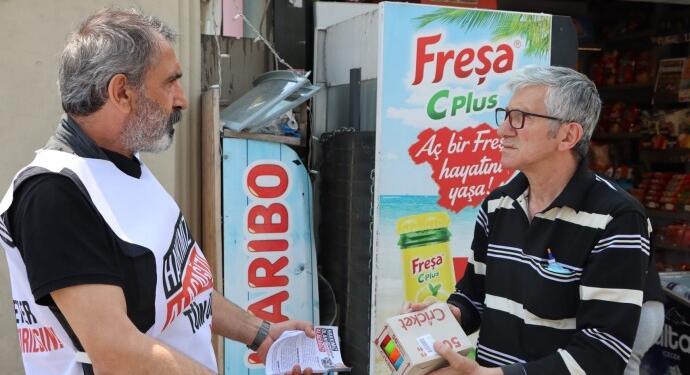 7 partinin ‘Hakkımız olanı alacağız’ kampanyasına ilgi yoğun