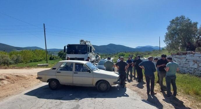 Mahalleli çimento fabrikası istemiyor: Çalışma durdurulsun