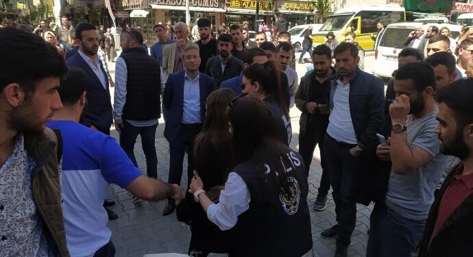 İmamoğlu’nun ziyaretinde bir kadın gözaltına alındı