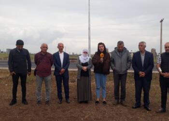 Diyarbakır D Tipi Cezaevi önünde Adalet Nöbeti