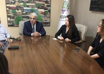 Mülkiyeliler Birliği’nden HDP’ye dayanışma ziyareti