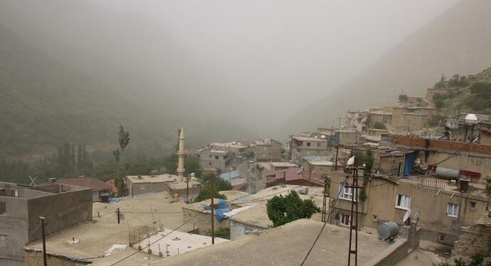 Diyarbakır ve Şırnak’ta kum fırtınası