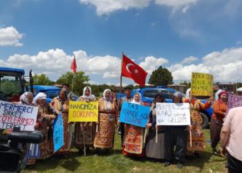 Yozgat’ta mermer ocağına tepki: Bizim köyümüze göz dikmeyin