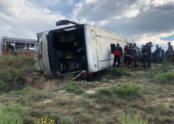 Çankırı’da işçi kaza yaptı: 18 yaralı